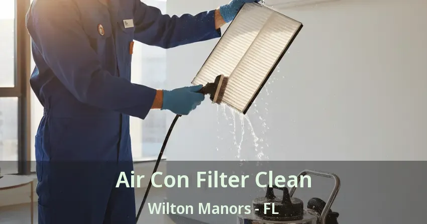 Air Con Filter Clean Wilton Manors - FL