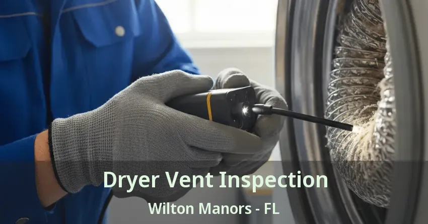 Dryer Vent Inspection Wilton Manors - FL