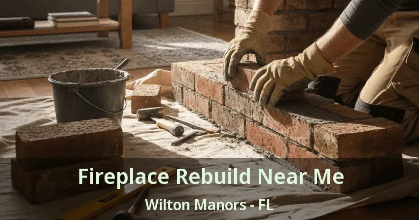Fireplace Rebuild Near Me Wilton Manors - FL