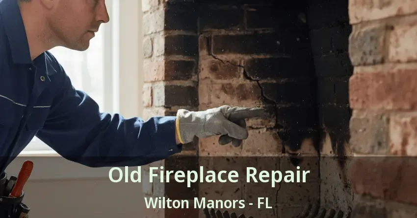 Old Fireplace Repair Wilton Manors - FL