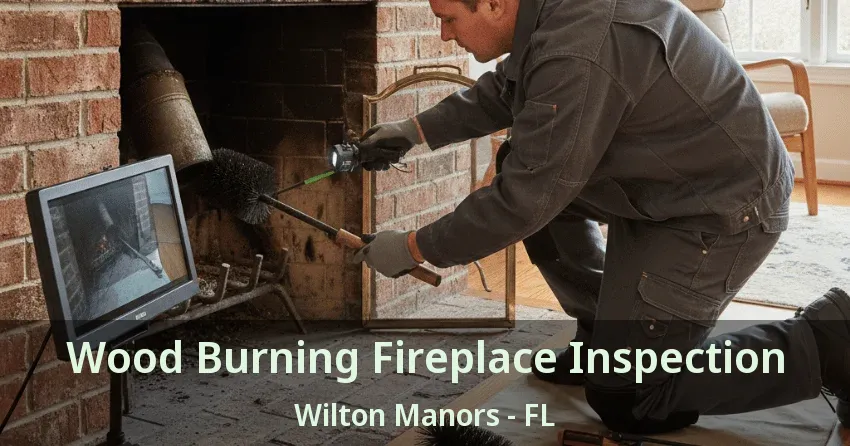 Wood Burning Fireplace Inspection Wilton Manors - FL